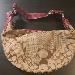 Authentic Coach Shoulder  Bag